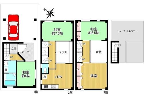 大阪市淀川区加島3丁目　中古戸建