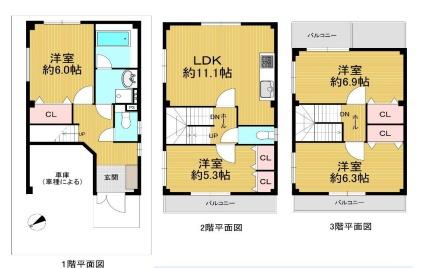 大阪市淀川区三津屋中2丁目　中古戸建