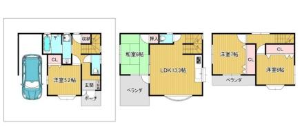 豊中市穂積1丁目　中古戸建