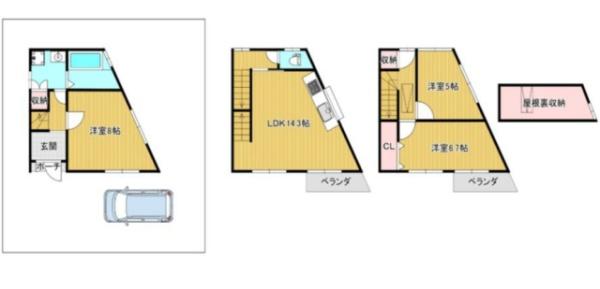 大阪市旭区森小路1丁目　中古戸建