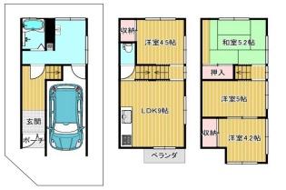 大阪市東淀川区小松5丁目　中古戸建