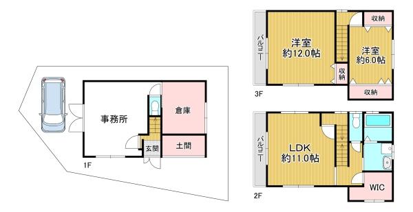 寝屋川市大成町の中古一戸建て