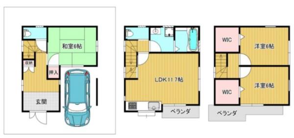 大阪市淀川区三津屋南３丁目の中古一戸建て