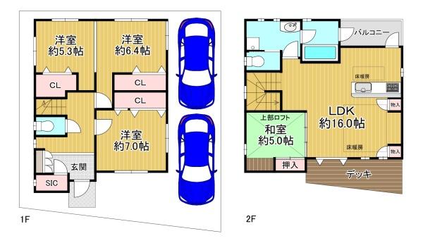守口市八雲北町2丁目　中古戸建