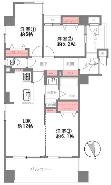 キングマンションプレソワールみなと通