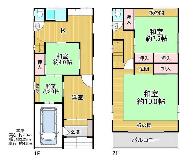 大阪市此花区四貫島２丁目の中古一戸建て