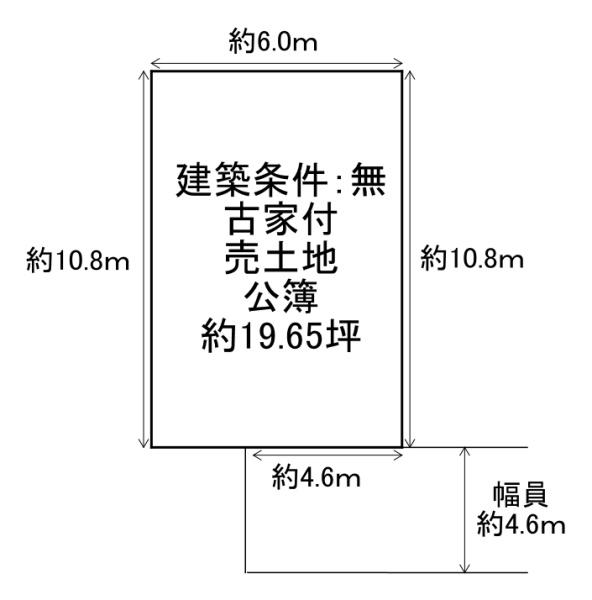 尼崎市南武庫之荘１丁目の土地