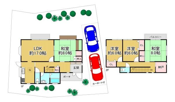 神戸市北区西山2丁目　中古戸建