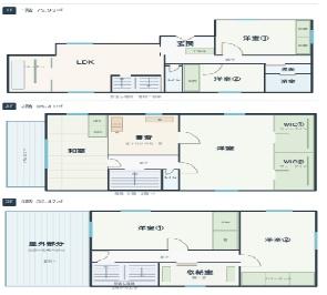 大阪市淀川区十三東1丁目　中古戸建
