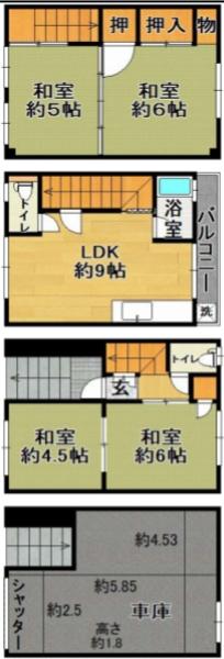 大阪市西区境川1丁目 中古テラスハウス