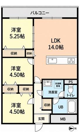 ユニライフ福島C棟