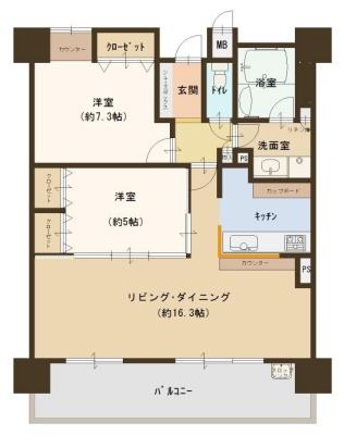 キングマンション市岡みなとベルクス