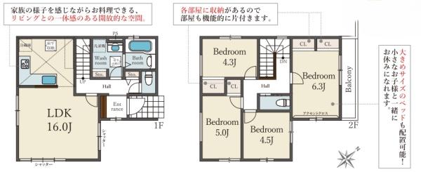 大阪市西淀川区中島1丁目戸建　1期3号棟