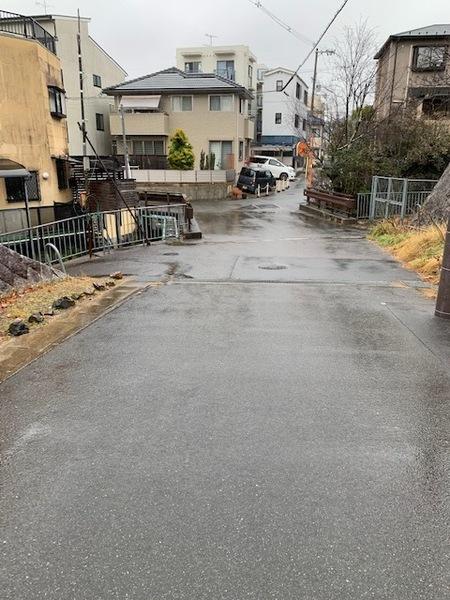 京都市左京区銀閣寺前町の土地(前面道路含む現地写真)