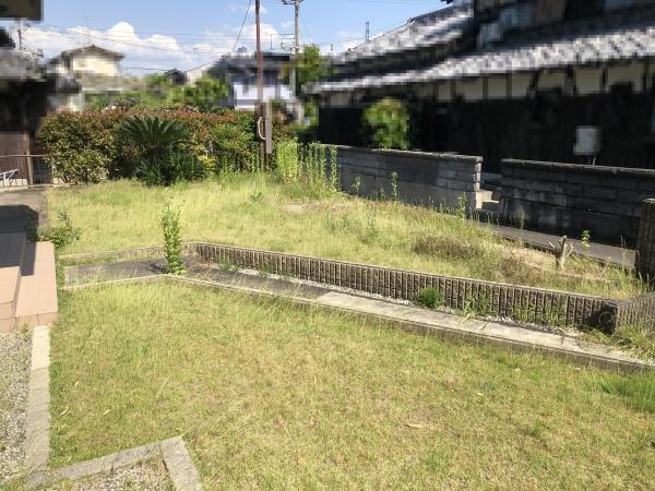 大津市日吉台4丁目の中古一戸建て(庭)