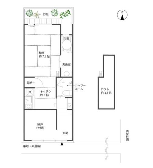 京都市中京区両替町通竹屋町上る西方寺町の中古一戸建て