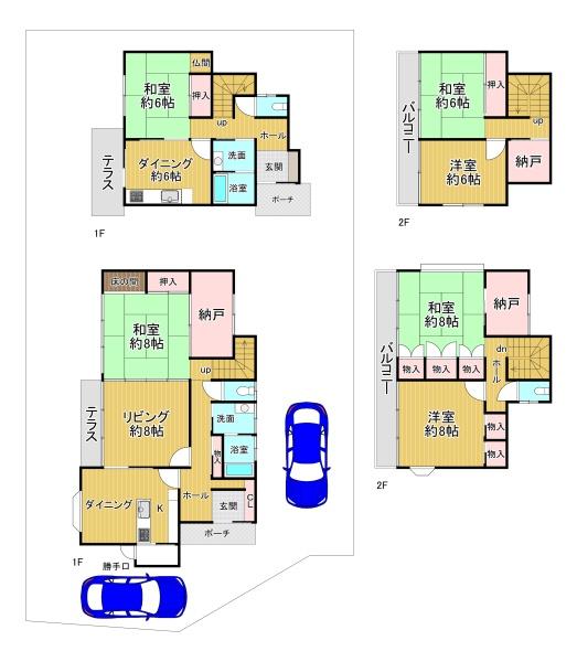 京都市北区平野上柳町　中古戸建