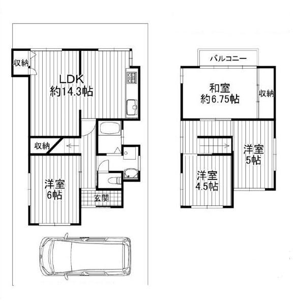 京都市伏見区深草大亀谷内膳町の中古一戸建て