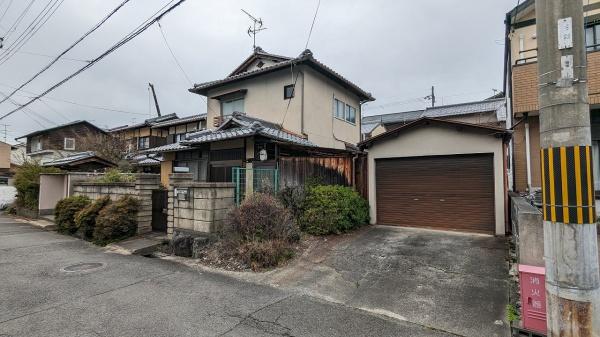 京都市左京区松ケ崎堂ノ上町　売土地　左側