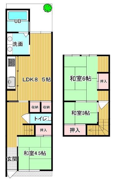 京都市右京区嵯峨朝日町　中古戸建