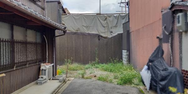 京都市北区紫野上柏野町　建築条件付き売り土地