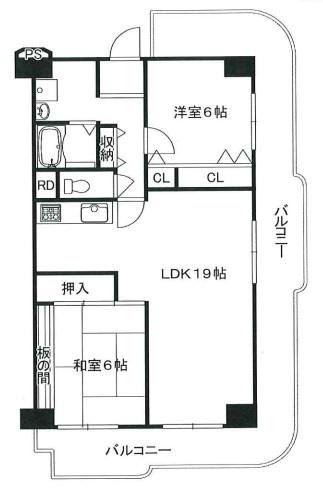 梅小路スカイハイツA東棟