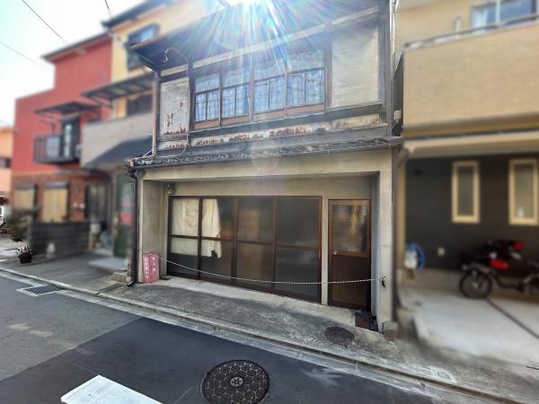 京都市北区紫野中柏野町　古家付き売土地