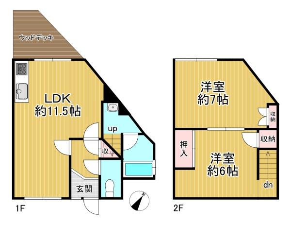 京都市西京区山田出口町の中古一戸建て