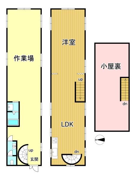 京都市南区吉祥院西ノ茶屋町　作業場付中古戸建