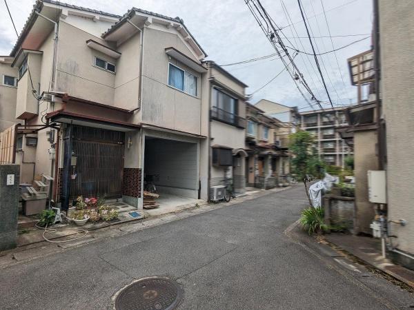 北区衣笠開キ町　古家付売土地