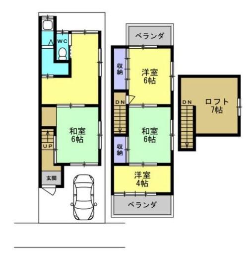 京都市右京区嵯峨野千代ノ道町の中古一戸建て