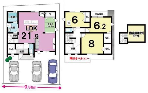 京都市左京区一乗寺西浦畑町　2号地　新築戸建