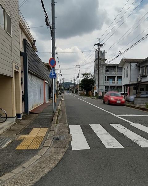 京都市左京区一乗寺塚本町の土地(前面道路含む現地写真)