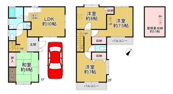 京都市北区上賀茂津ノ国町　中古戸建