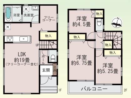 京都市西京区大原野上里鳥見町　1号棟　新築戸建