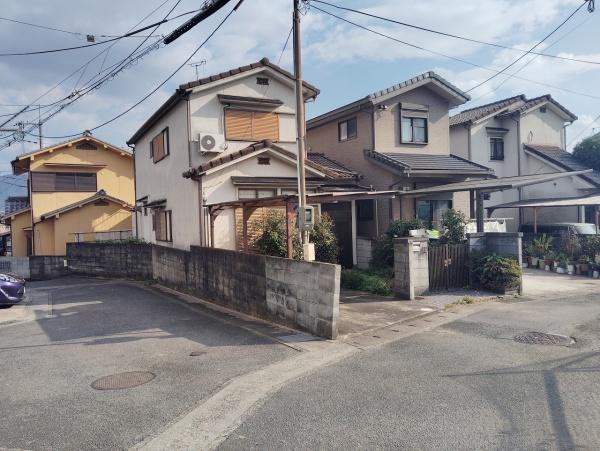 京都市山科区上花山講田町　古家付売土地