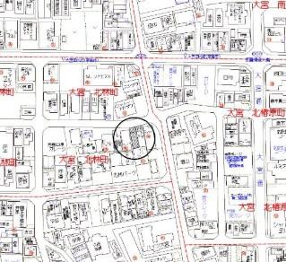 京都市北区大宮北林町　上物有売土地