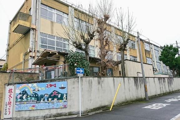 京都市北区小山東玄以町の土地(京都市立元町小学校)