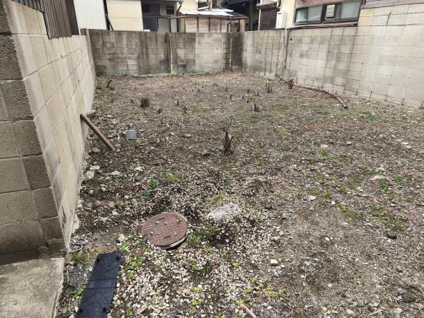京都市山科区栗栖野打越町の土地