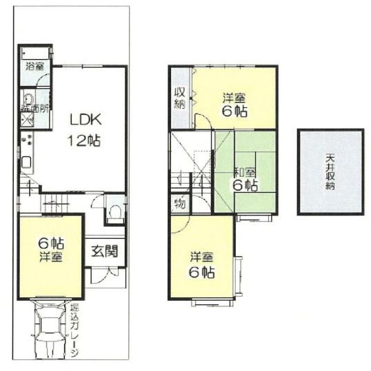 京都市右京区嵯峨広沢南野町　中古戸建