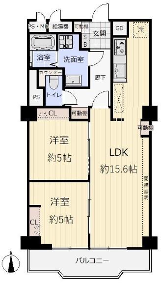 日商岩井朱雀マンション