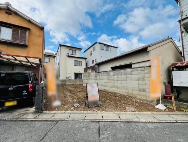 京都市右京区太秦西蜂岡町　建築条件無売土地