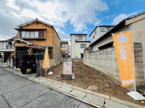 京都市右京区太秦西蜂岡町　建築条件無売土地