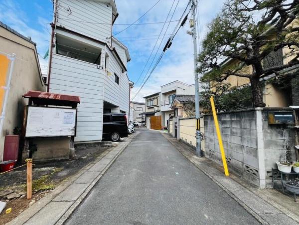 京都市右京区太秦西蜂岡町　建築条件無売土地