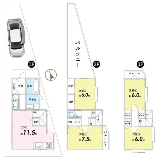 京都市左京区一乗寺南大丸町　中古戸建
