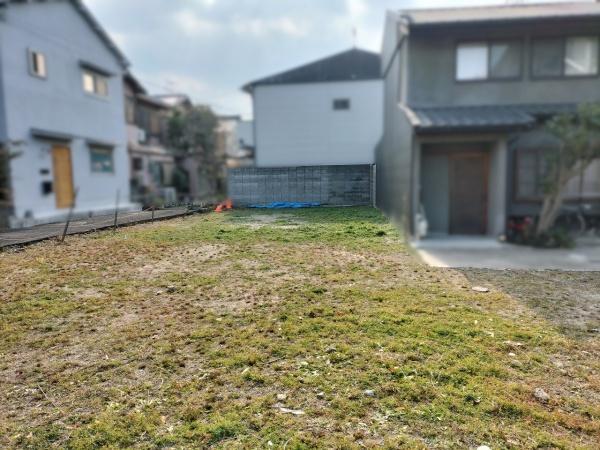 京都市左京区北白川下別当町の土地