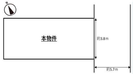 京都市左京区田中大堰町　古家付売土地