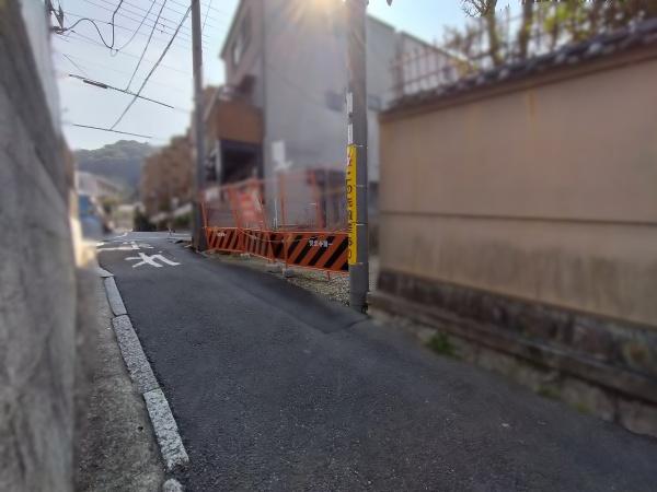京都市左京区粟田口鳥居町の土地