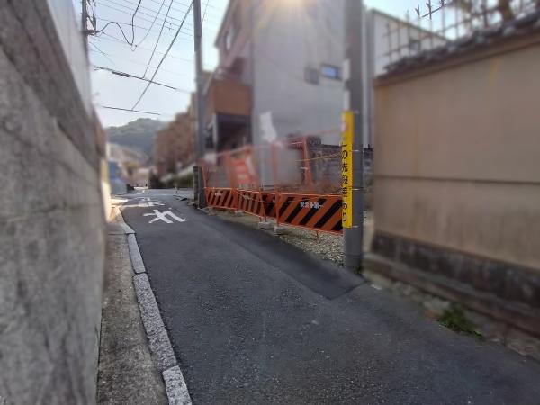 京都市左京区粟田口鳥居町の土地
