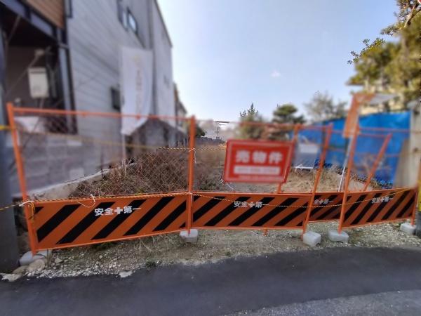 京都市左京区粟田口鳥居町　建築条件無売土地